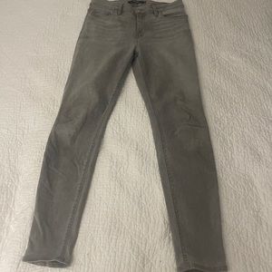 Hudson Nico Super Skinny Gray Jeans. Size 28.